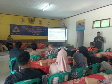 SOSIALISASI PENCEGAHAN & PEMBERANTASAN PENYALAHGUNAAN NARKOBA